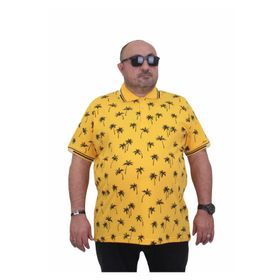 Moc Grande 24460 Palm Sarı Erkek T-shirt