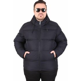 Moc Grande 2505 Mocgrande Siyah Kapüşonlu Erkek Mont