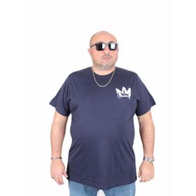 Moc Grande 25141 King Lacivert Sıfır Yaka Erkek T-shirt