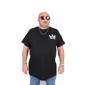 Moc Grande 25141 King Siyah Sıfır Yaka Erkek T-shirt