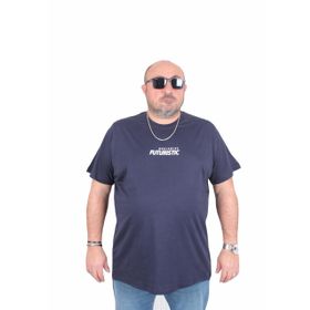 Moc Grande 25142 Urban Lacivert Sıfır Yaka Erkek T-shirt