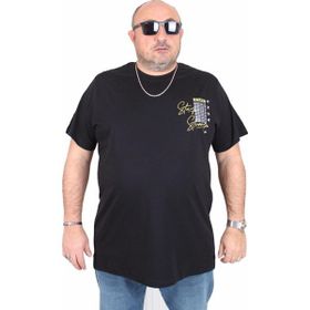 Moc Grande 25159 Stay Strong Siyah Sıfır Yaka Erkek T-shirt