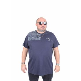 Moc Grande 25160 Want Lacivert Sıfır Yaka Erkek T-shirt