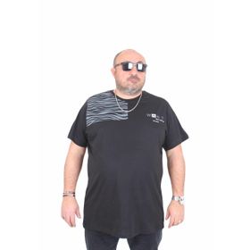 Moc Grande 25160 Want Siyah Sıfır Yaka Erkek T-shirt