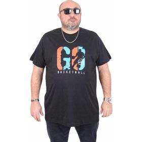 Moc Grande 25161 Lets Go Siyah Sıfır Yaka Erkek T-shirt