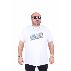 Moc Grande 25162 Sport Beyaz Sıfır Yaka Erkek T-shirt