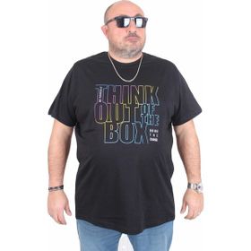 Moc Grande 25163 Out Box Siyah Sıfır Yaka Erkek T-shirt