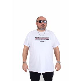 Moc Grande 25167 Strong Beyaz Sıfır Yaka Erkek T-shirt