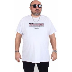 Moc Grande 25167 Strong Beyaz Sıfır Yaka Erkek T-shirt