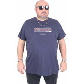Moc Grande 25167 Strong Lacivert Sıfır Yaka Erkek T-shirt