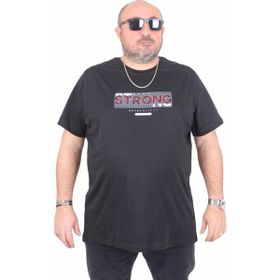 Moc Grande 25167 Strong Siyah Sıfır Yaka Erkek T-shirt