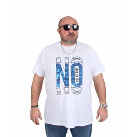 Moc Grande 25172 No Control Beyaz Sıfır Yaka Erkek T-shirt