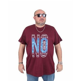 Moc Grande 25172 No Control Mürdüm Sıfır Yaka Erkek T-shirt