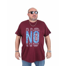 Moc Grande 25172 No Control Mürdüm Sıfır Yaka Erkek T-shirt