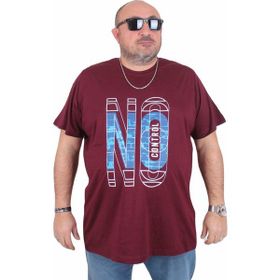 Moc Grande 25172 No Control Mürdüm Sıfır Yaka Erkek T-shirt