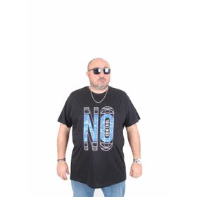 Moc Grande 25172 No Control Siyah Sıfır Yaka Erkek T-shirt