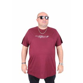 Moc Grande 25173 Nothing Mürdüm Sıfır Yaka Erkek T-shirt