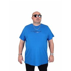 Moc Grande 25173 Nothing Saks Sıfır Yaka Erkek T-shirt