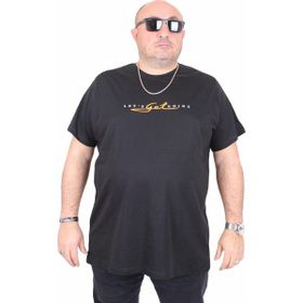 Moc Grande 25175 Lets Get Going Siyah Sıfır Yaka Erkek T-shirt