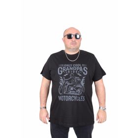 Moc Grande 25177 Only Cool Siyah Sıfır Yaka Erkek T-shirt