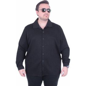 Moc Grande 25727 Siyah Uzun Kollu Klasik Stil Erkek Gömlek
