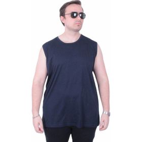 Moc Grande 26121 Life is Never Lacivert Kolsuz Baskılı Erkek T-shirt