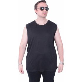 Moc Grande 26121 Life is Never Siyah Kolsuz Baskılı Erkek T-shirt