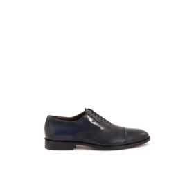 Mocassini 40905 Lacivert Geyik Oxford Erkek Klasik Ayakkabı