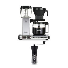 Moccamaster KBG 741 AO Fırçalı Gümüş Filtre Kahve Makinesi