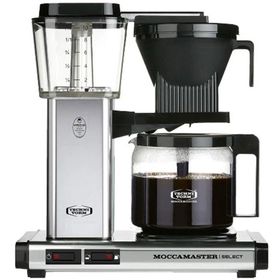 Moccamaster KBG Select Parlak Gümüş Filtre Kahve Makinesi