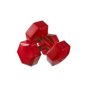 Moccastyle Kırmızı 2x3 kg Dambıl Seti