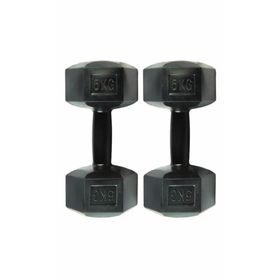 Moccastyle Siyah 2x5 kg Dambıl Seti