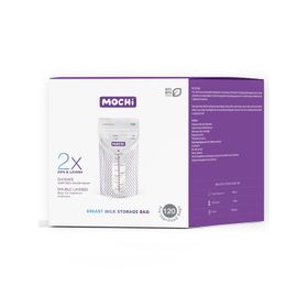 Mochi 200 ml 120 Adet Beyaz Anne Sütü Saklama Poşeti