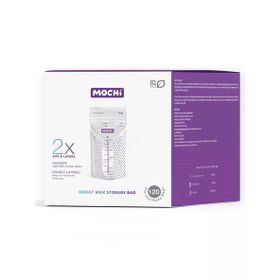 Mochi 200 ml 120 Adet Beyaz Anne Sütü Saklama Poşeti