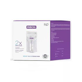 Mochi 200 ml 120 Adet Beyaz Anne Sütü Saklama Poşeti