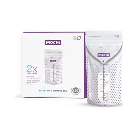 Mochi 200 ml 120 Adet Beyaz Anne Sütü Saklama Poşeti