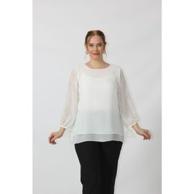 Moda Berray 3243 Siyah Kolu Taş Baskılı Şık Kadın Bluz