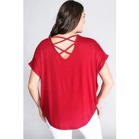 Moda Cazibe M9169 Kırmızı Kadın Bluz
