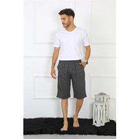 Moda Çizgi 27480 Antrasit Pamuk Erkek Kapri