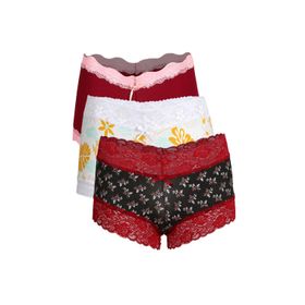 Moda Çizgi 40206 Bayan 3'lü Boxer