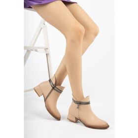 Moda Değirmeni MD1092-116-0001 Kadın Taşlı Bot