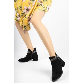 Moda Değirmeni MD1092-116-0001 Kadın Taşlı Bot