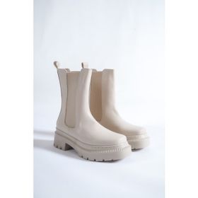 Moda Değirmeni MD1101-116-0002 Ten Kadın Bot