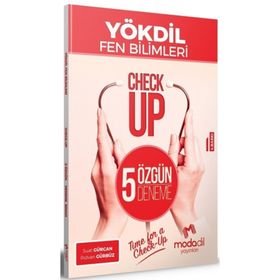 Moda Dil Yayınları - Yökdil Fen Bilimleri Check Up 5 Özgün Deneme Sınavı