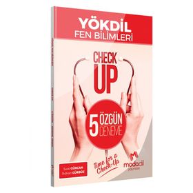 Moda Dil Yayınları - Yökdil Fen Bilimleri Check Up 5 Özgün Deneme Sınavı