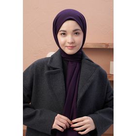 Moda Kaşmir Cosy Cotton Serisi Mor Şal