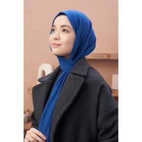 Moda Kaşmir Cosy Cotton Serisi Saks Mavisi Şal