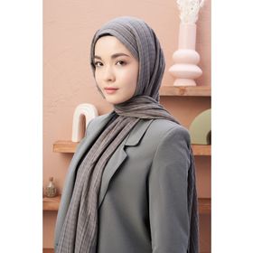 Moda Kaşmir Misto Pamuk Serisi Gri Şal