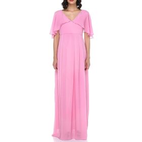 Moda Labio Ml020300X Pembe Melek Kol Kadın Elbise