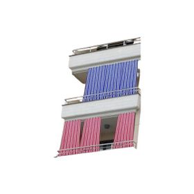 Moda Perde Mavi Balkon Yağmur Geçirmez Kalın Bağcıklı Düğmeli Branda